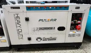 Dg20000se-3 Pulsar 25kva Double Piston Silent Diesel Generator + Ats