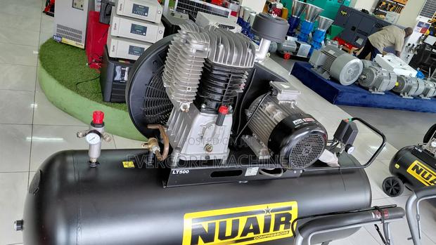 Nuair 500l Three Phase Italian Compressor Machine. - thumbnail 4