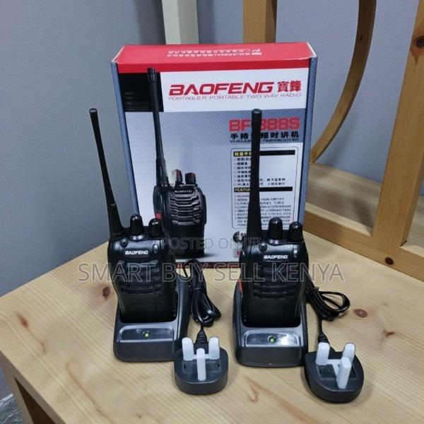 Baofeng Bf-888s 2-Way Radio Walkie Talkie 5km Range Rechargeable