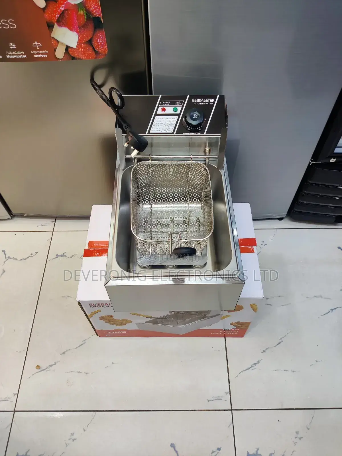 *Globalstar Single Fryer 6litres