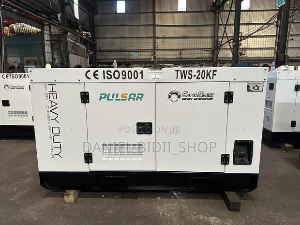 Diesel Silent Generator Tws-20kf Pulsar/30kva With Ats