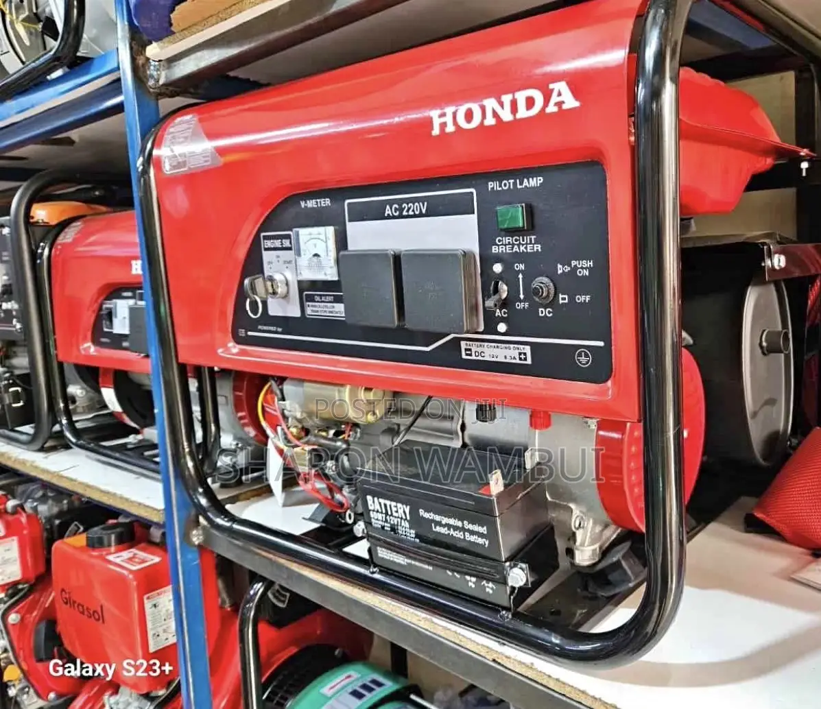 Brand New 5kva Honda Generator Key Start Soundproof Petrol