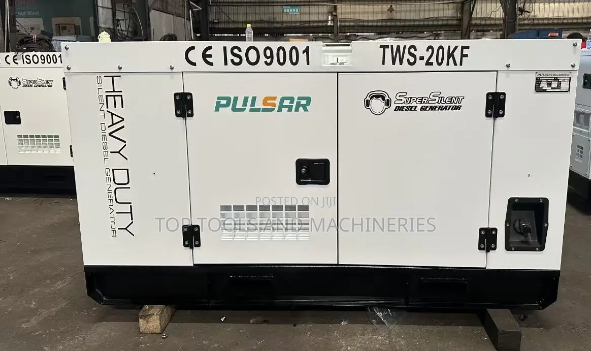Pulsar /28kva(Water Cooled)Silent Diesel Generator + Ats(4piston)