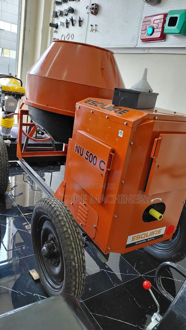 Esquire Brand 500l Diesel Powered Concrete Mixer Machine. - thumbnail 3