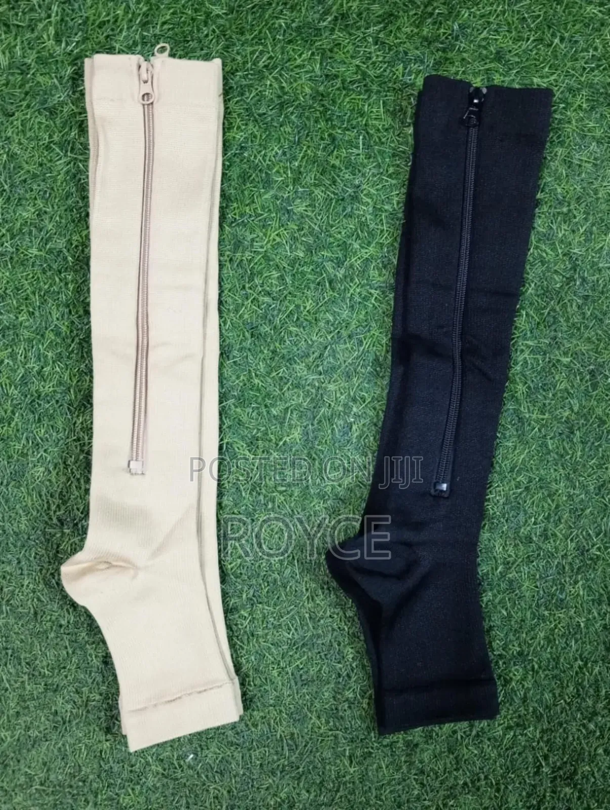 Full Length Open Toe Compression Socks