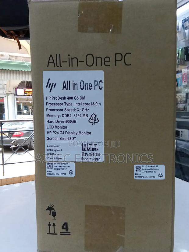 Desktop Computer HP ProDesk 400 G5 8GB Intel Core I3 HDD 500GB - thumbnail 3