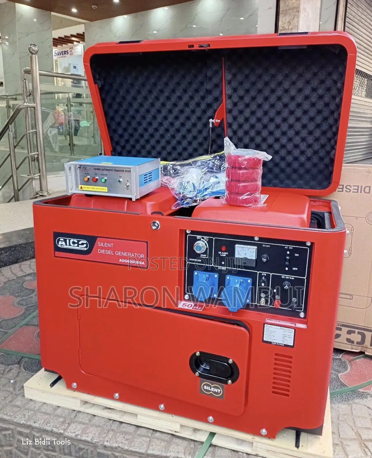 10kva Aico Diesel Generator Single Phase With Ats/ New Aico 10kva