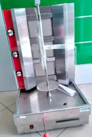 Commercial 3-Burner Gas Shawarma Machine