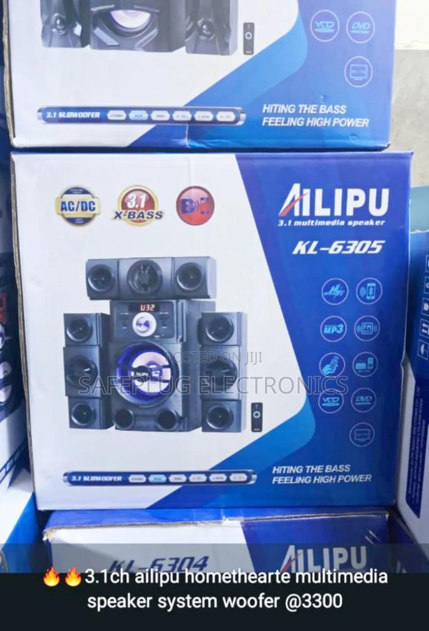 Ailipu 2.1-Channel Bluetooth Multimedia Speaker System - main view