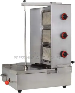 Commercial 3-Burner Gas Shawarma Machine : 