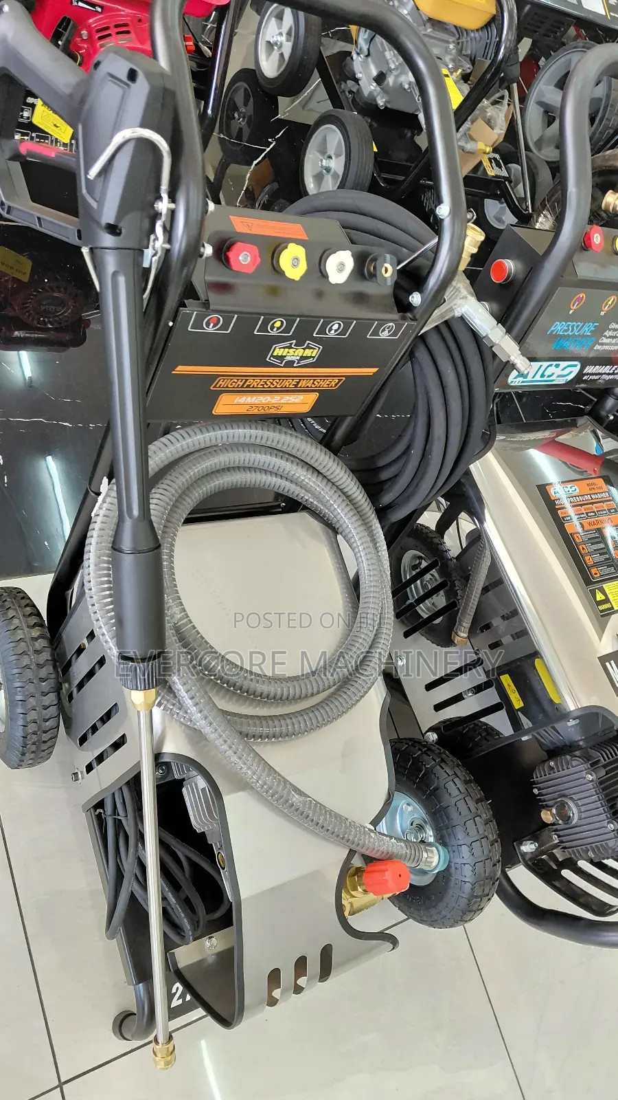 Hisaki Japan 2700psi Highpressure Washer Machine.