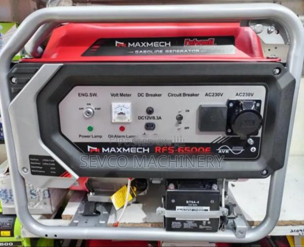Heavy Duty Maxmech 6.9kva Petrol Generator