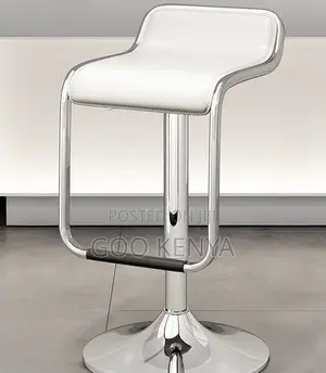 Home Bar Stool; Luxury Backless Leather Bar Stool For Home & Kitchen