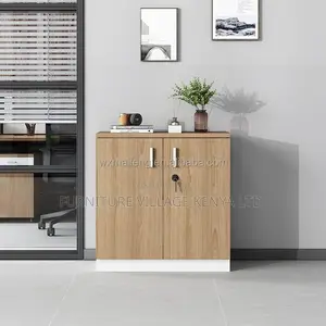 Office Cabinet; 2 Door Wooden Office Credenza