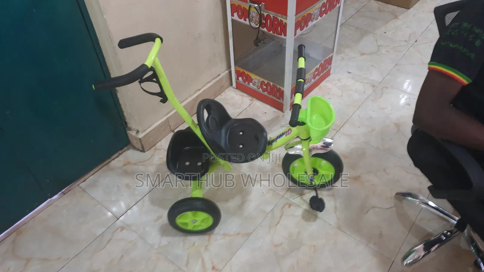 Tricycle- Tricycle With Push Handle