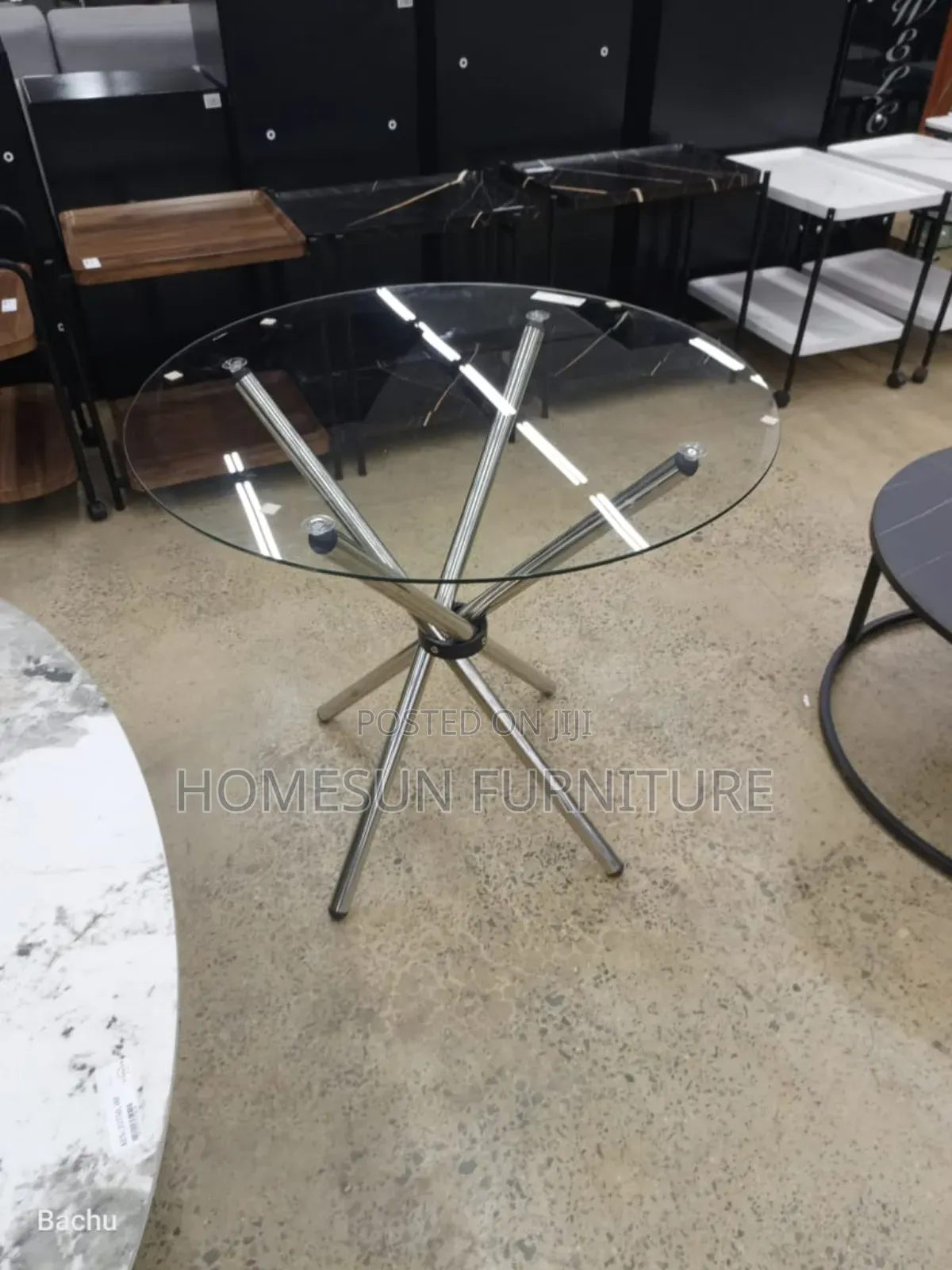 Clear Glass Coffee Table