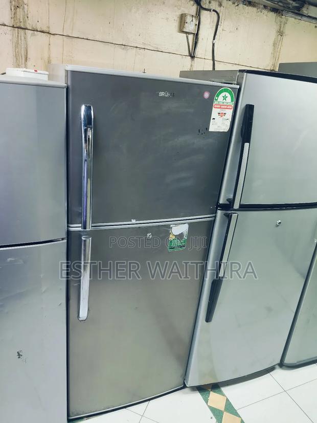 Bruhm Elephant Gray Double Doors Fridge - thumbnail 3