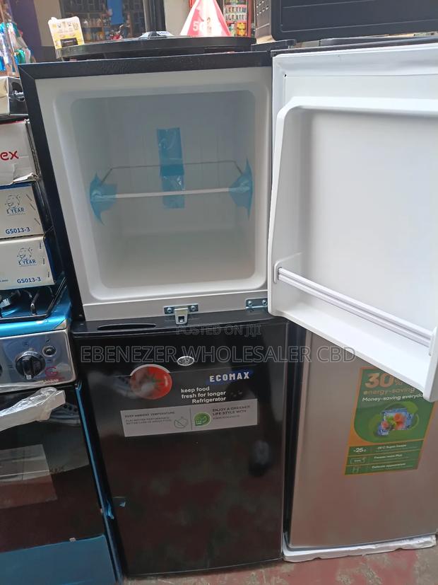 Ecomax Double Door Fridge - main view