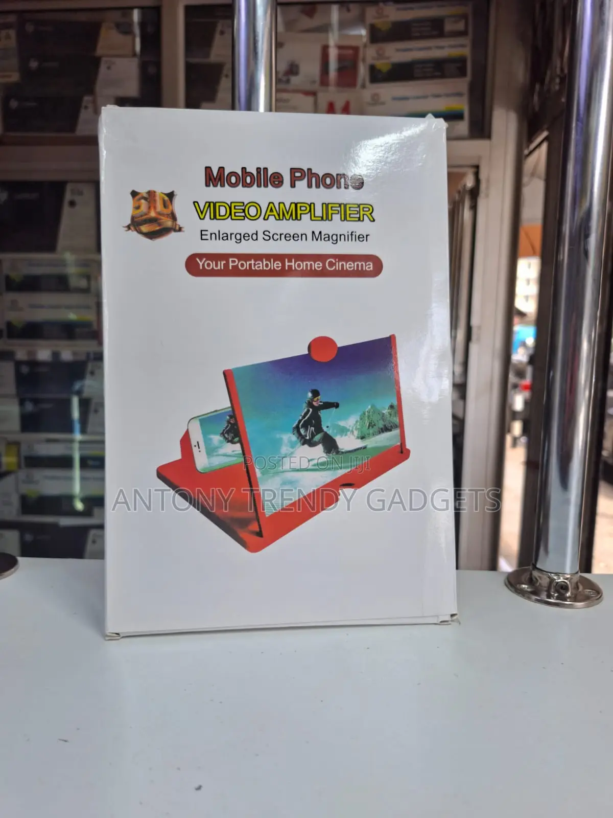 Mobile Phone Screen Magnifier Hd Video Amplifier Stand