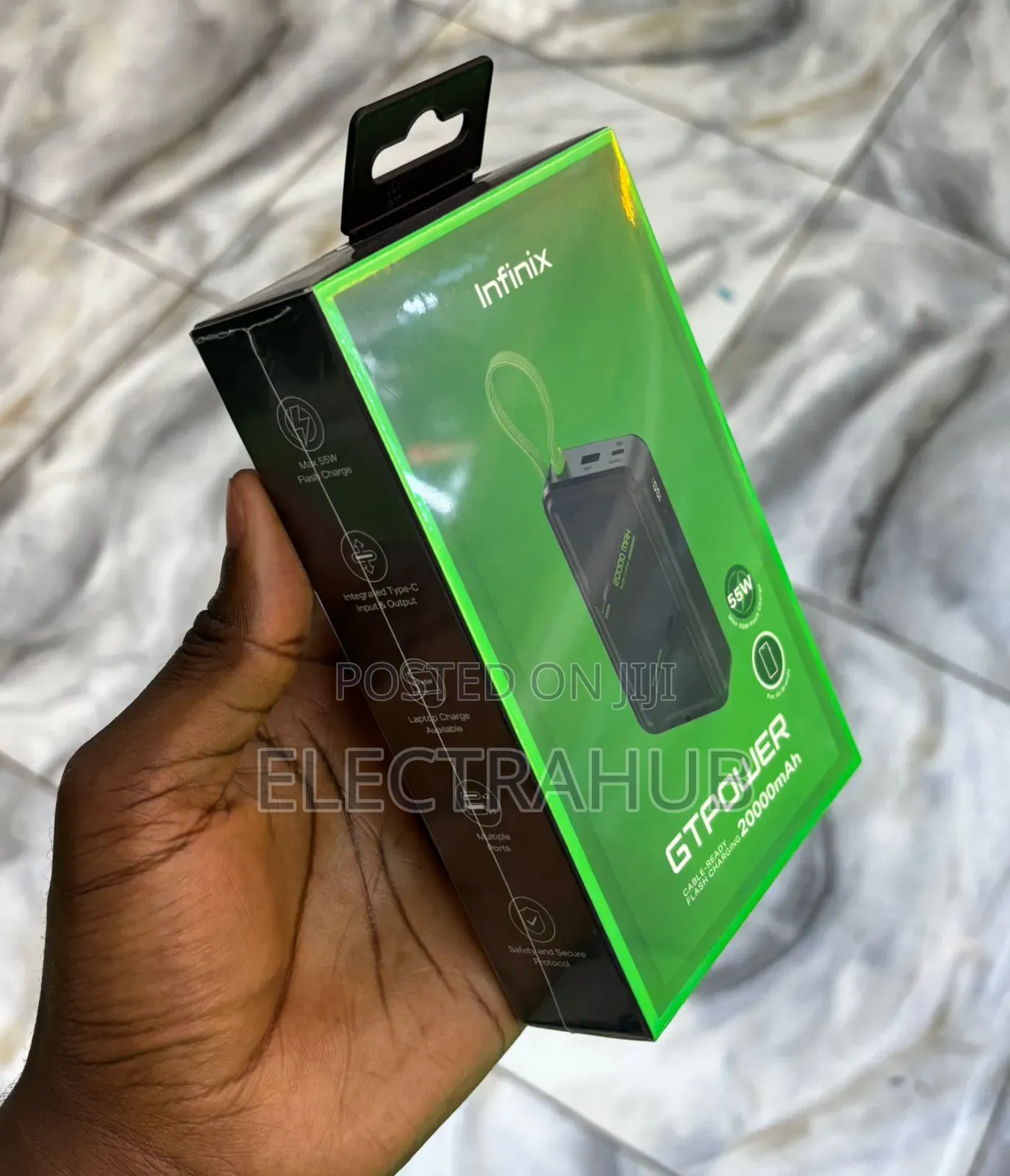 Infinix Gtpower 20000mah Powerbank Brand New