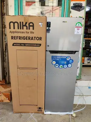 Mika 168 Liters Double Door Refrigerator