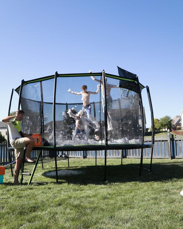 12 Ft Trampoline , Cool Kids Love Trampoline