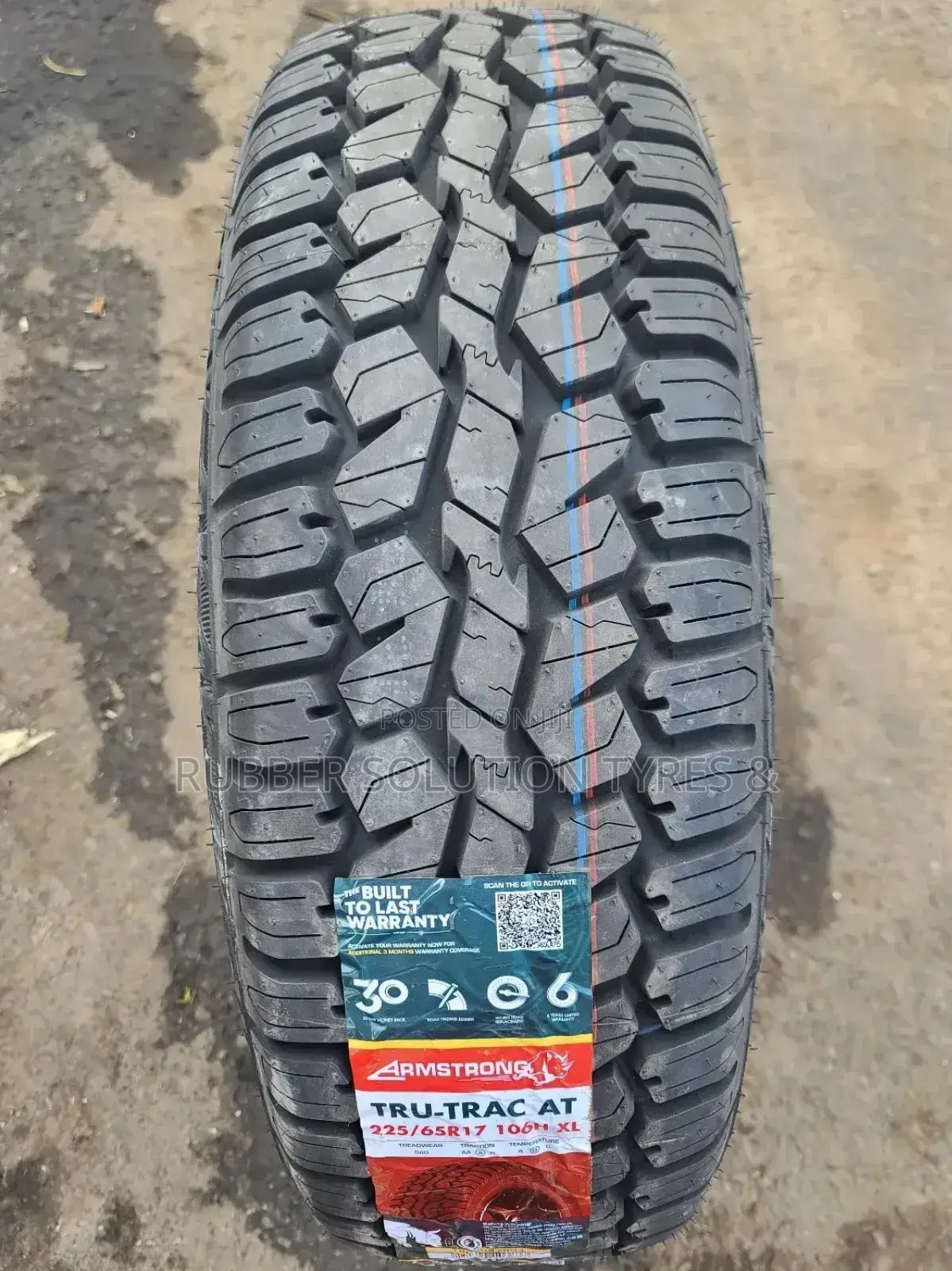 225 /65 R17 Armstrong Tyres 106h X/L Tru-Trac a/T All Terrain