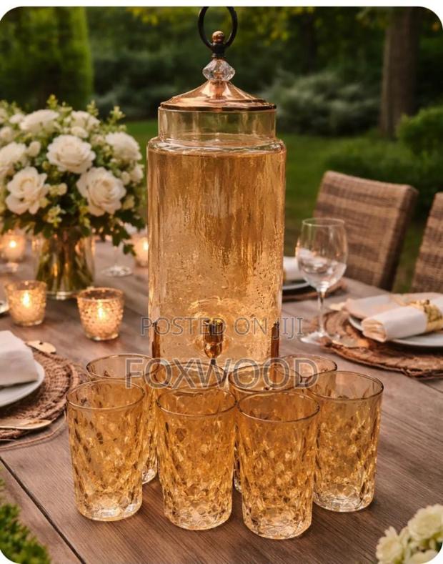 Glass Juice Dispenser 3.5liters - thumbnail 2