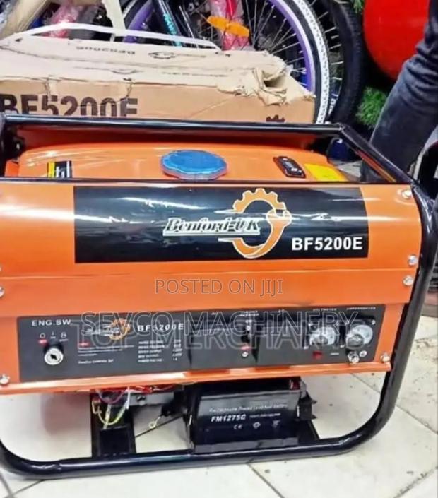 Heavy Duty 5200e 2.4kva Benford-uk Petrol Generator - main view