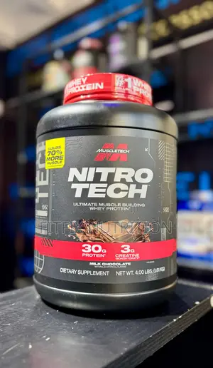 Nitro Tech Whey New Improved 4lbs