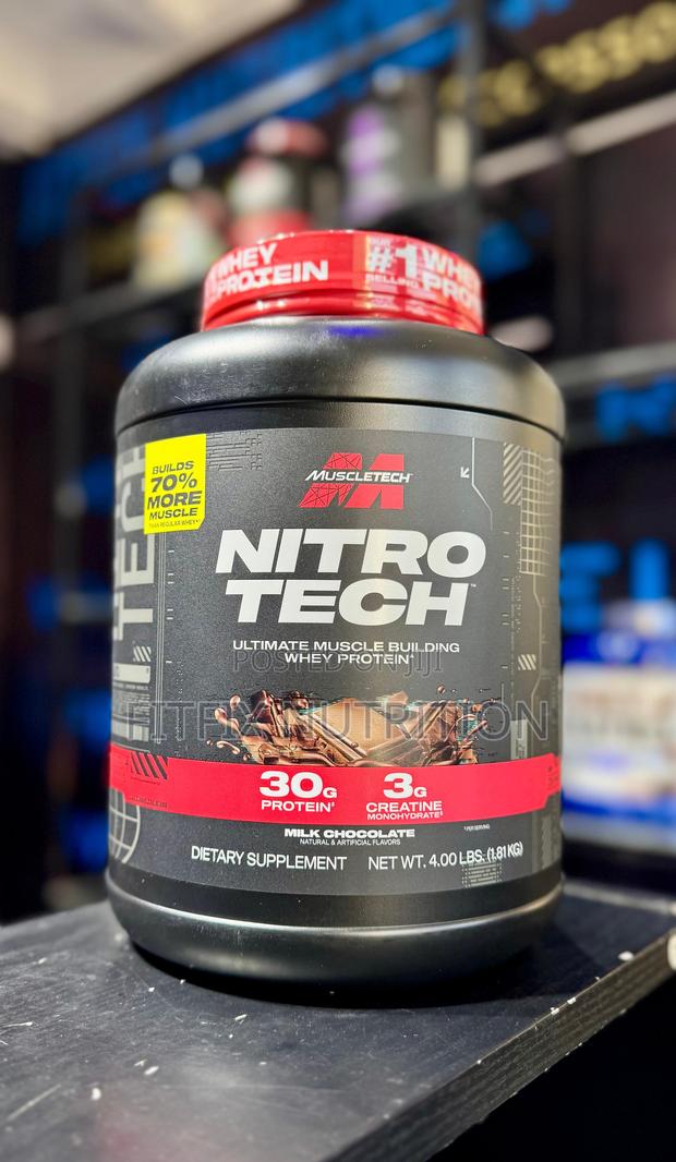 Nitro Tech Whey New Improved 4lbs