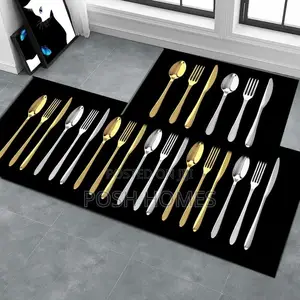 Cutlery Quality 2 Piece Kitchen Mats