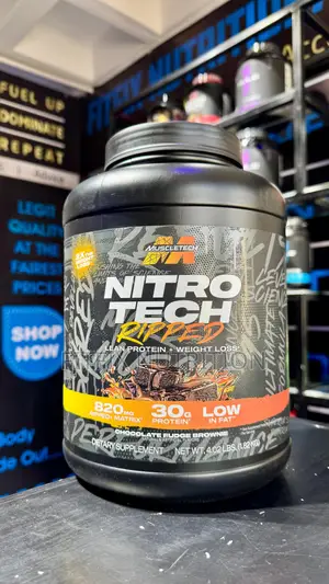 Nitro Tech Ripped Whey New Improved 4lbs