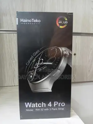 The Haino Teko Watch 4 Pro (Model: Rw-32), Which Is a Smartwatch