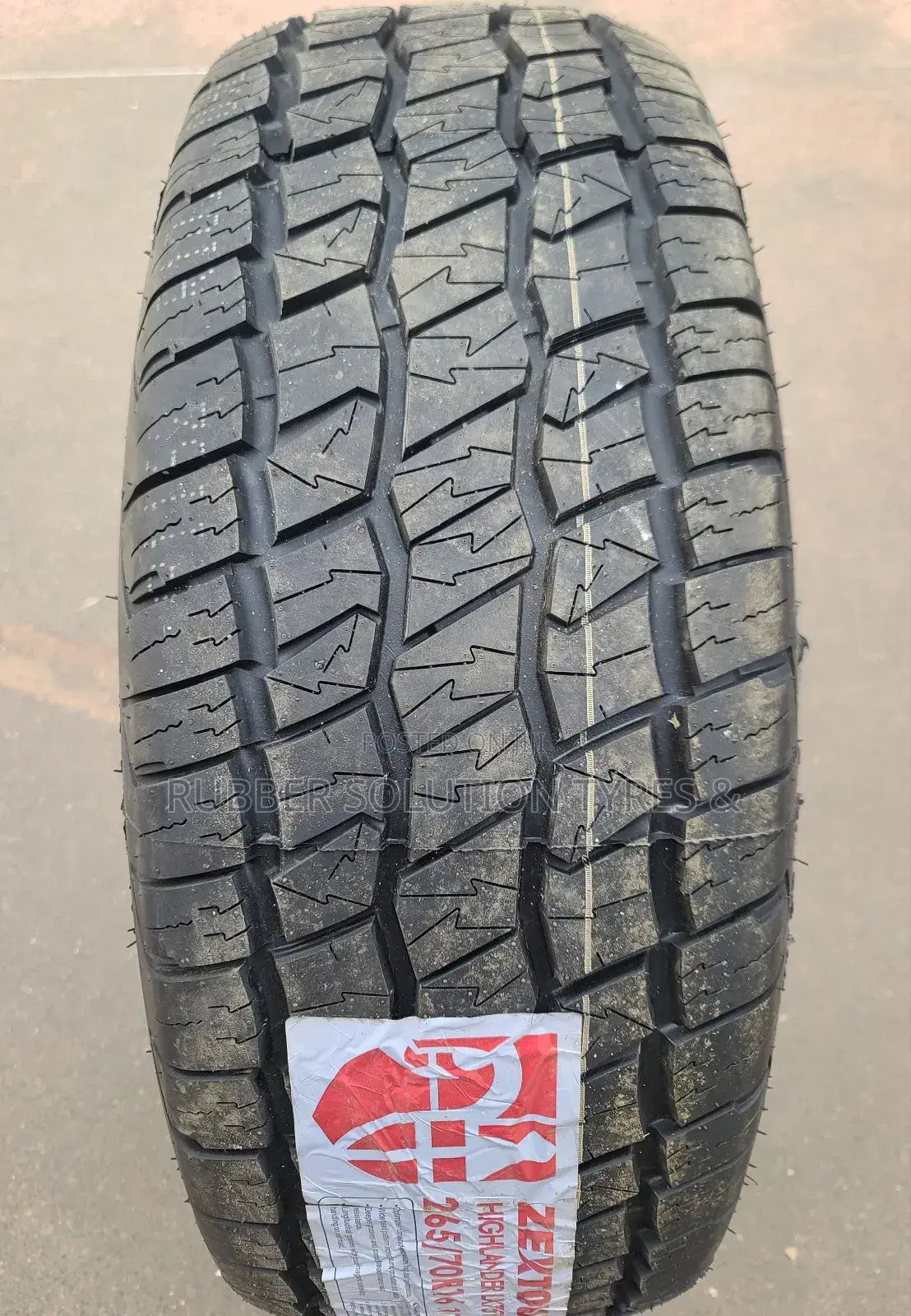 265 /70 R16 Zextour Tyres Highlander L/X757 All-Terrain