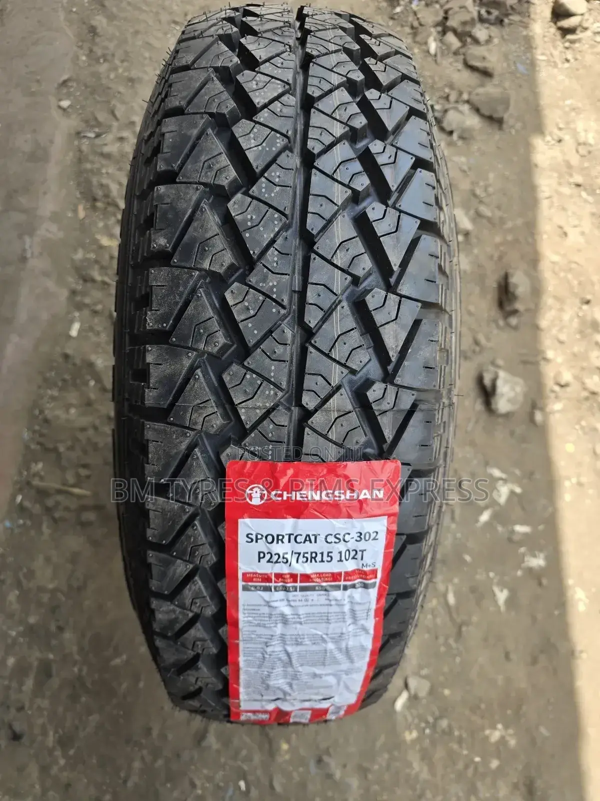 225 /75 R15 Chengshan Tyres (All Terrein)