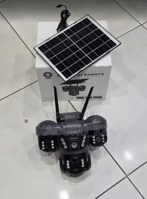 Smart Net Wifi Enabled Triple Lens Solar Ptz Camera