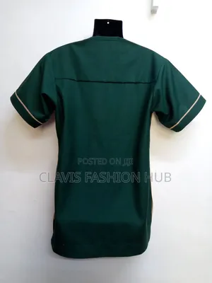 Beige and Emerald Shirt