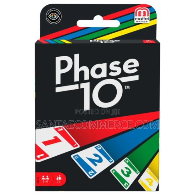 Phase 10 Card Game - main view
