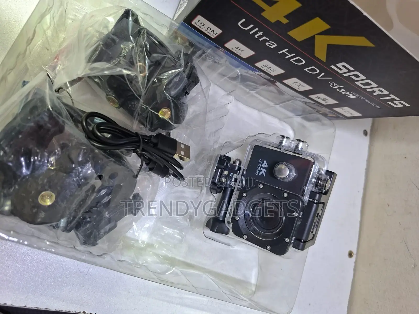 Wifi Sports Camera 16mp Waterproof Diving Camera