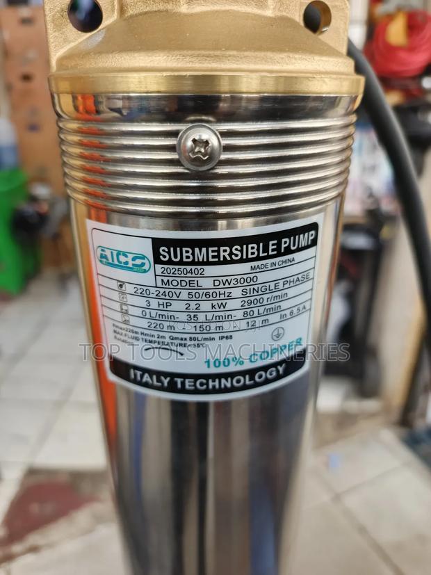 Aico Japan 3hp 220m Head Submersible Pump - thumbnail 3