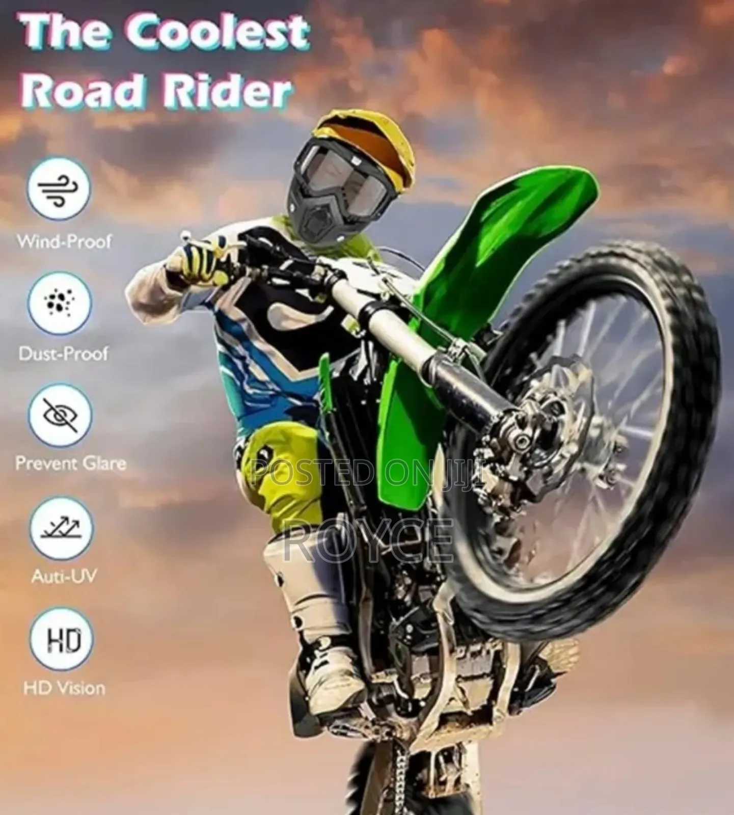 Anti Scratch Bike Mask