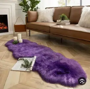 Purple Quality Faux Fur Mats