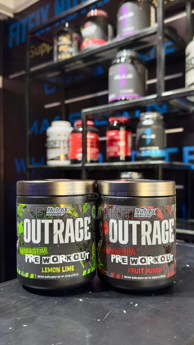 Nurex Outrage Ultra Stim Pre-Workout - main view
