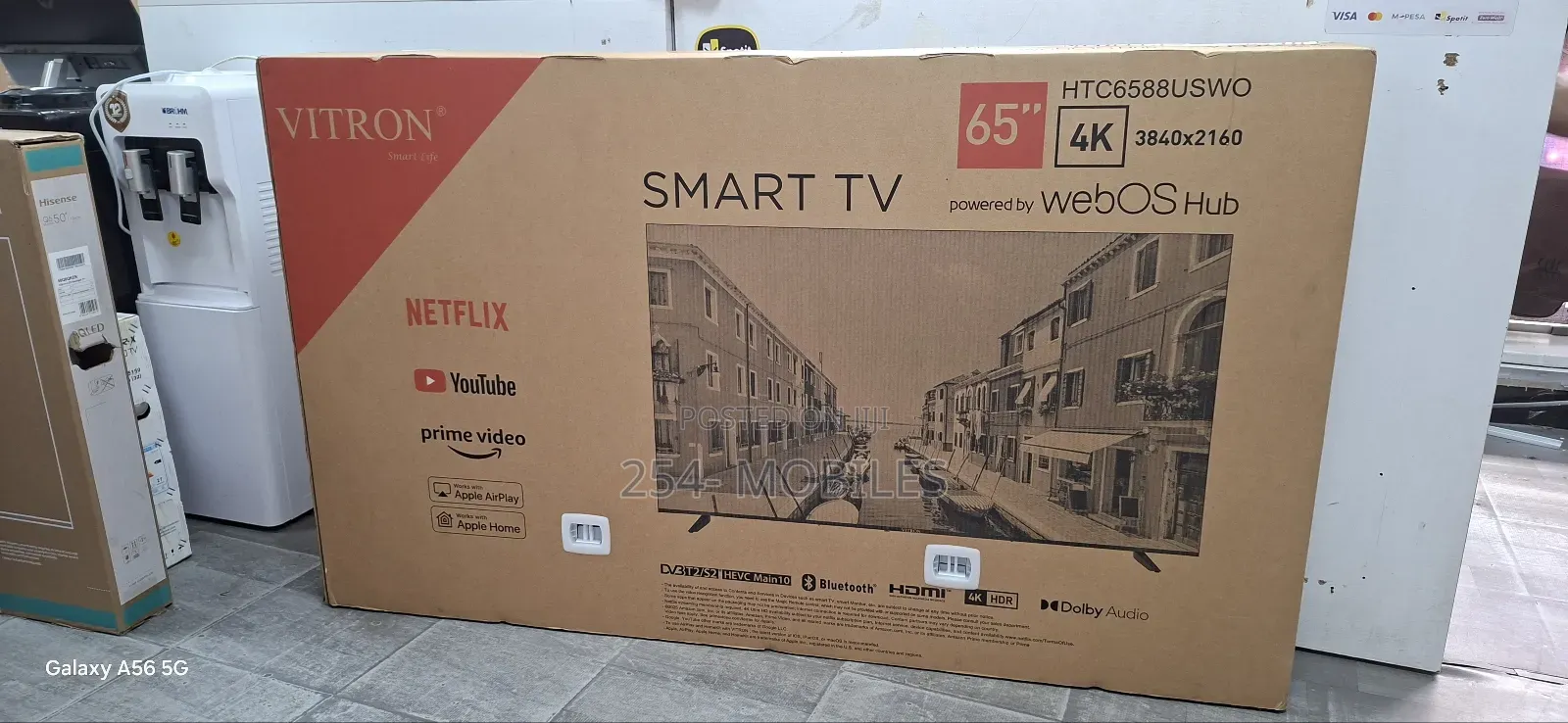 Vitron 65 Inch Smart Tv Uhd Tv Android Webos Led Tv Htc6588uswo