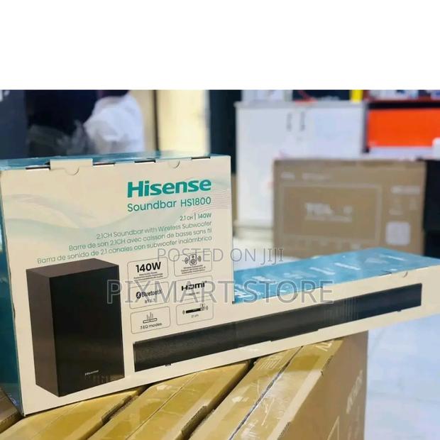 Hisense Hs1800 140w Soundbar – Powerful Bass Clear Dialogue - main view