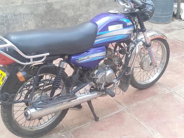 Hero Dash 125 2016 Blue - main view