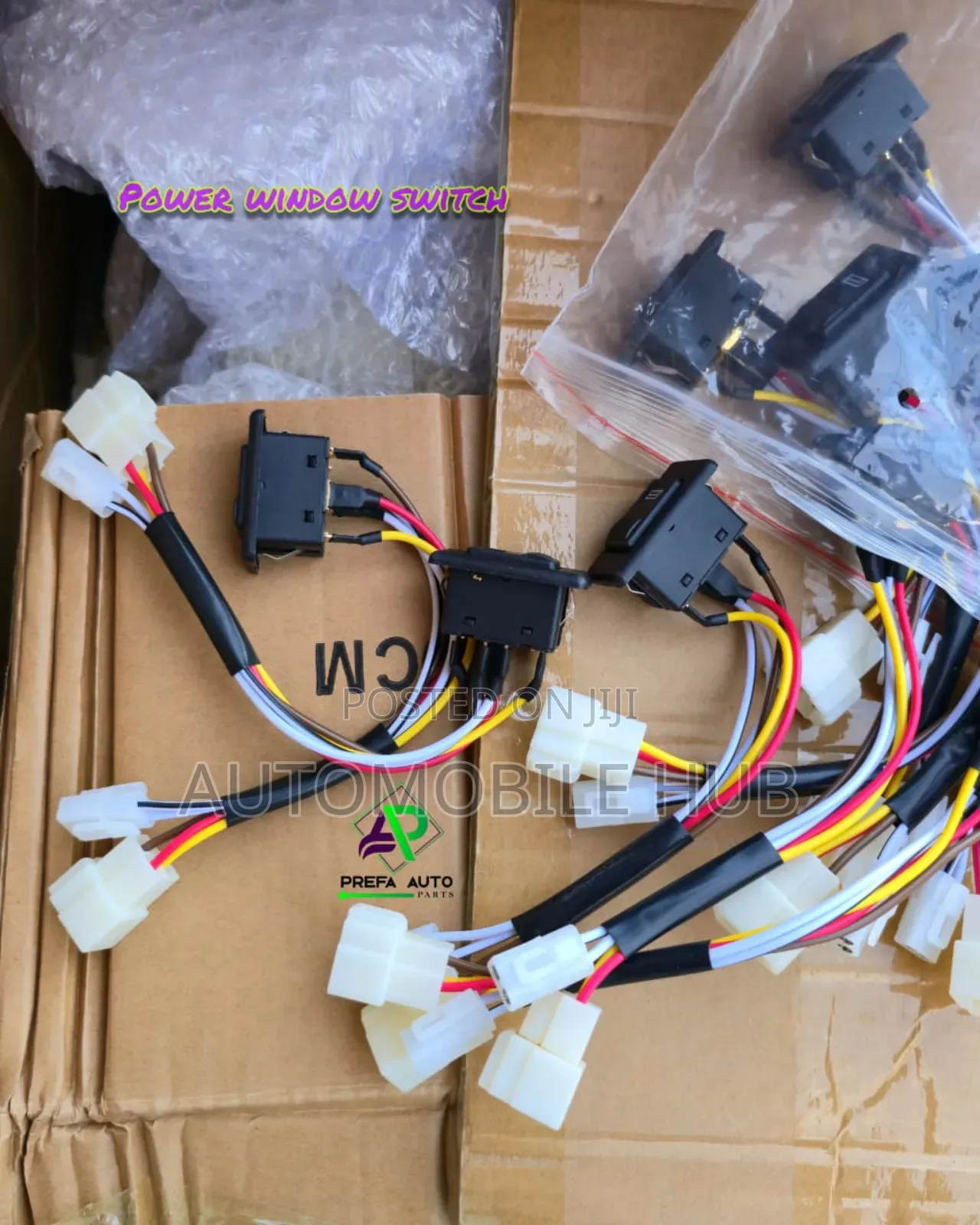 Car Power Window Switch – Durable Electric Window Control Button