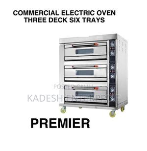 Heavy Duty Industrial 3 Deck 6 Trays Oven~Premier - main view