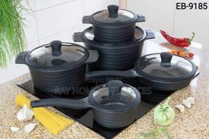 10 Pieces Edenburg Nonstick Cookware Set - thumbnail 2